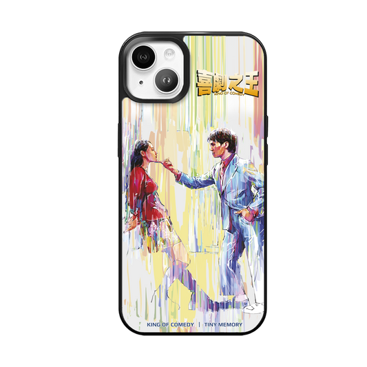 iphone Case 14-15 MagSafe  - 喜劇之王@星爺+柏芝 (可客製名稱) A款