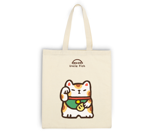 Uncle Fish 魚人叔 Tote bag 帆布袋 A款