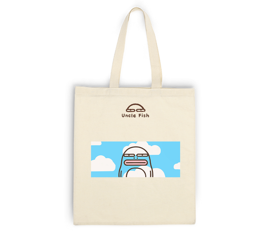 Uncle Fish 魚人叔 Tote bag 帆布袋 G款