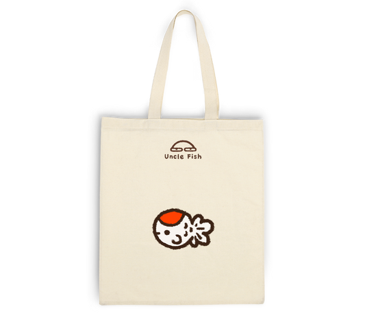 Uncle Fish 魚人叔 Tote bag 帆布袋 K款