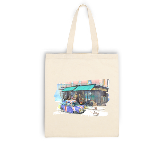 譚卓文 Mini Cooper系列 Tote bag 帆布袋 D款