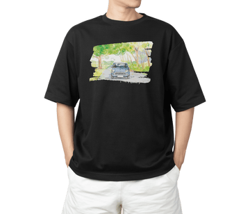 譚卓文 Mini Cooper 系列 T-Shirt G款 (黑/白)