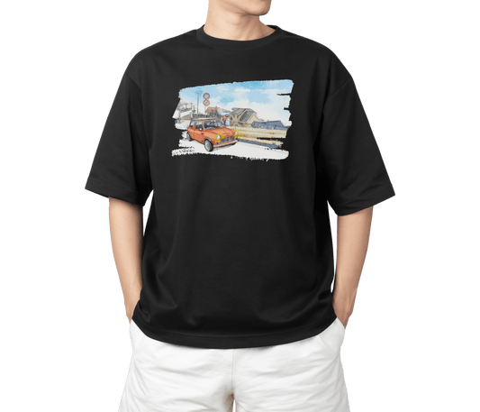 譚卓文 Mini Cooper 系列 T-Shirt I款 (黑/白)