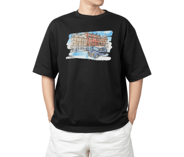 譚卓文 Mini Cooper 系列 T-Shirt A款 (黑/白)