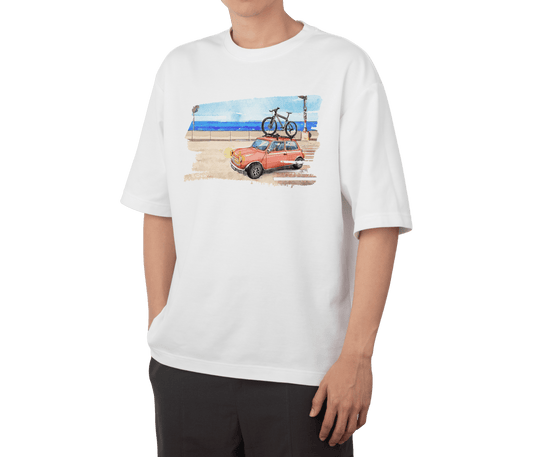 譚卓文 Mini Cooper 系列 T-Shirt K款 (黑/白)