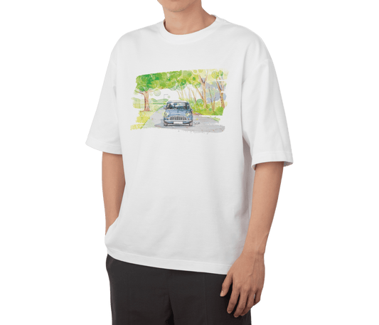 譚卓文 Mini Cooper 系列 T-Shirt G款 (黑/白)